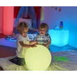 Kép 3/8 - Úszó napelemes gömblámpa 40 cm RGB