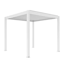 Bioklimatikus pergola fehér színben 3*3 m