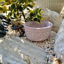 Kaspó dézsa cir.rózsaszín 17,5 cm