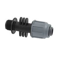 POLIEXT kúpos egyenes 20xK1/2"