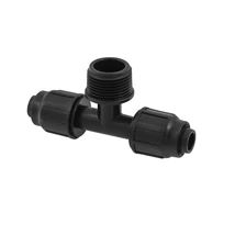 POLIEXT kúpos T-idom 16xK3/4"x16