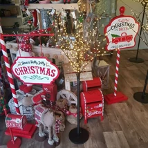 Fa gömb 300 LED világítással melegfehér műanyag  120 cm fekete