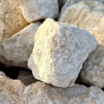 Travertin fagyálló fehér szikla  20-50 cm  Big Bag 0,35 M3