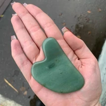 Vörös Karneol Achát GUA-SHA Masszírozó