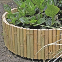 Kerti szegély természetes bambusz 0,35*1m