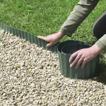 Gyepszegély hullámos 0,2*9m zöld Gyepszegély hullámos 0,2*9m zöld