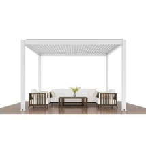 Bioklimatikus pergola fehér színben 3*4  m