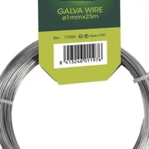 Dróthuzal 1mm x 50m ezüst