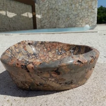 Ásvány tál 23*20*9 cm
