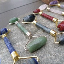 Masszázs roller (aventurin,sasszem,mokait,lapis lazuli )