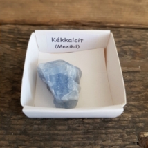Kék kalcit 21 dobozos ásvány