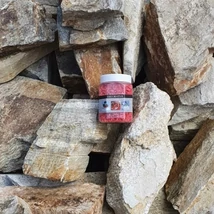 Színes kavics (csillogós) sokszögű dobozban 700 gr