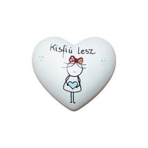 Szív - Kisfiú lesz 6x6x3,5cm
