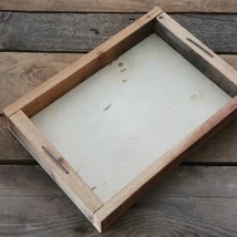 Tál fa 35x24x4 cm natúr 364009