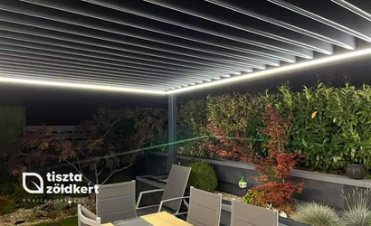 Bioklimatikus pergola téliesítése