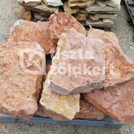 Vörös tipegő és támfalkő MÉRŐS (kg)