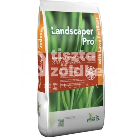LANDSCAPER PRO Gyepműtr.gyomírtós Weed Controll 15kg/zsák