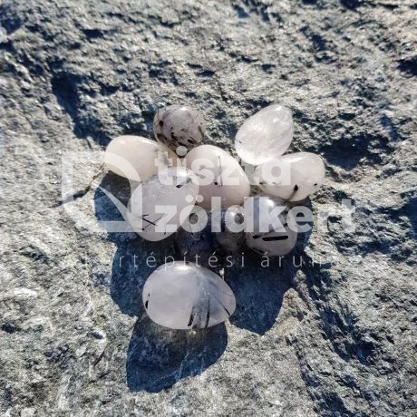 Turmalinkvarc dobcsiszolat 2-3 cm