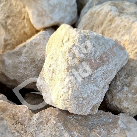 Travertin fagyálló fehér szikla  20-50 cm  Big Bag 0,35 M3