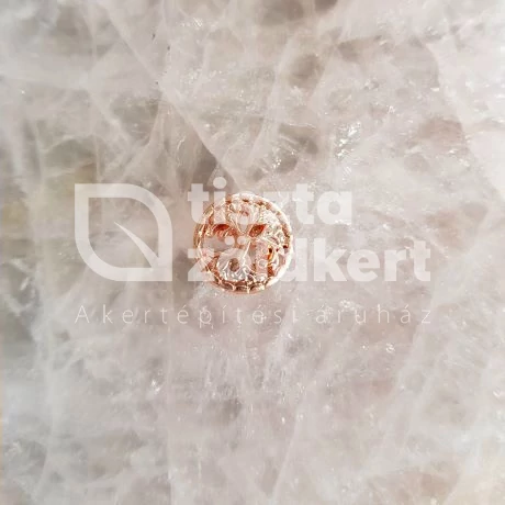 Hematit életfa,rosegold köztes dísz