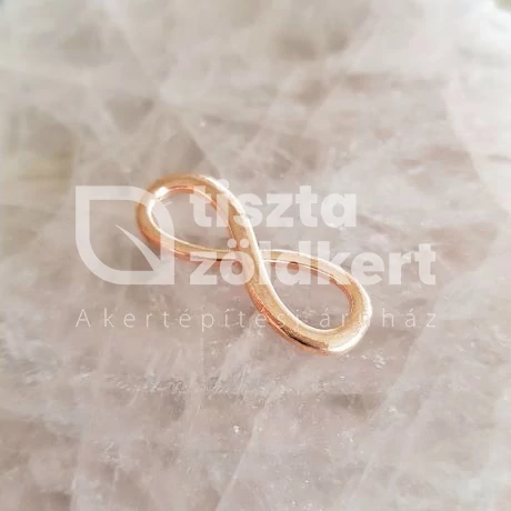 Végtelen (rosegold) összekötő elem