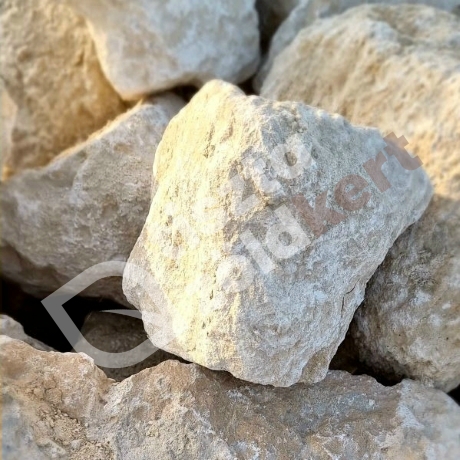 Travertin fagyálló fehér szikla kicsi  Big Bag 0,35 M3