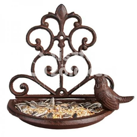 Madáretető -fali öntöttvas