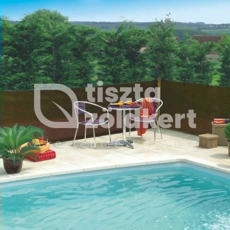 Árnyékoló háló 1,5*10m barna 90g / m2