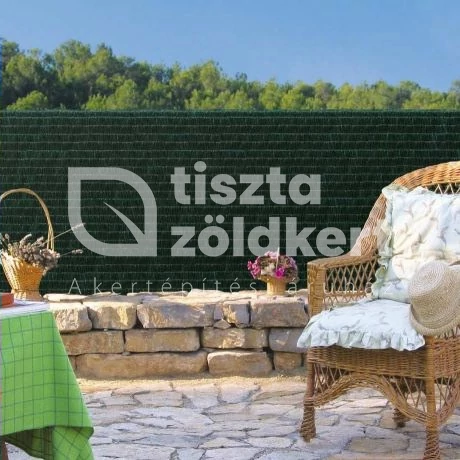 Árnyékoló háló, szintetikus pálmaháncs 1*3m zöld 230g / m2