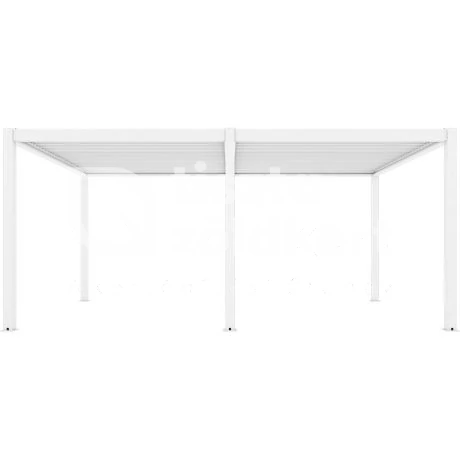 Bioklimatikus pergola fehér színben 3*6  m