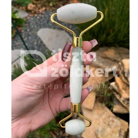 Masszázs roller Jade Zöld new 15 cm