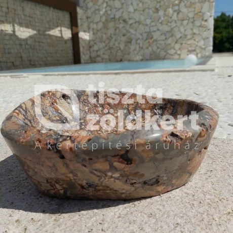 Ásvány tál 23*20*9 cm