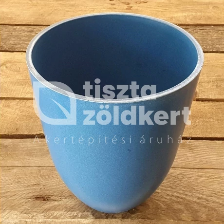 Kaspó növényirost 17,4x17,4x19 cm kék lebomló  DD33088