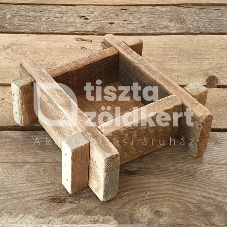 Tál fa 20x20x6 cm natúr  33199017